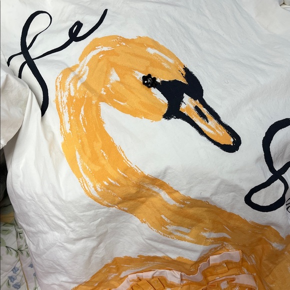 Maeve Anthropologie The Emmy Short-Sleeve Swing Mini Dress by Maeve Size Medium - Picture 4 of 6